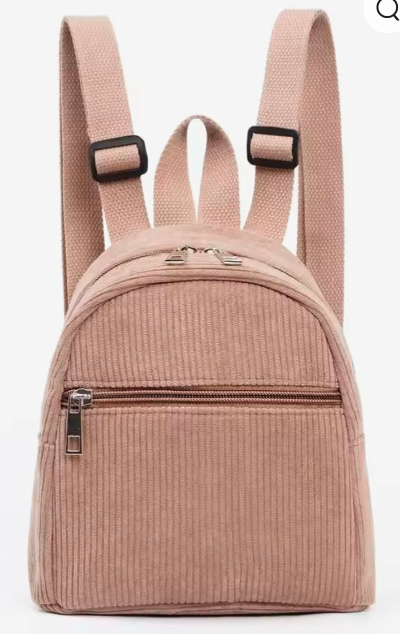 Mini sac à dos velours